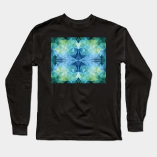 Abstract polygon pattern Long Sleeve T-Shirt